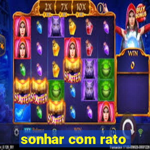 sonhar com rato