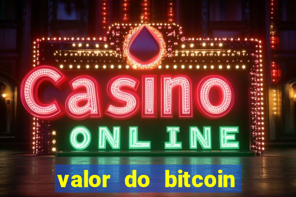 valor do bitcoin em 2020