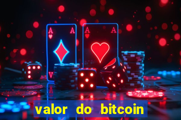 valor do bitcoin em 2020