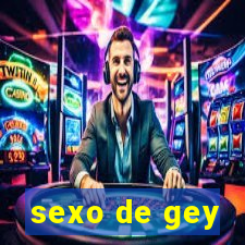 sexo de gey