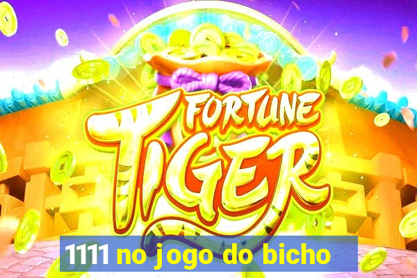 1111 no jogo do bicho