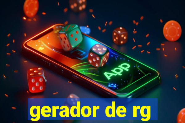 gerador de rg