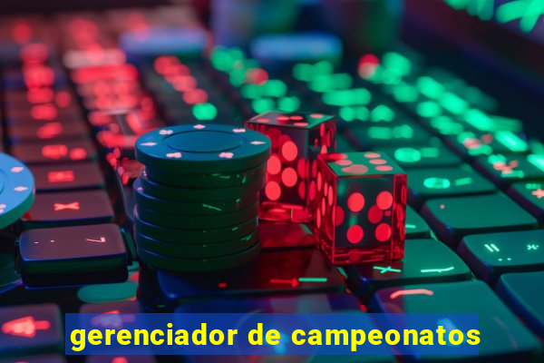 gerenciador de campeonatos