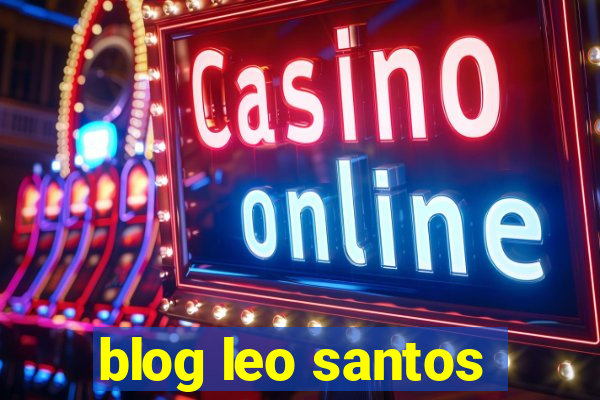 blog leo santos