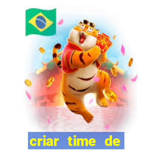 criar time de futebol simulador