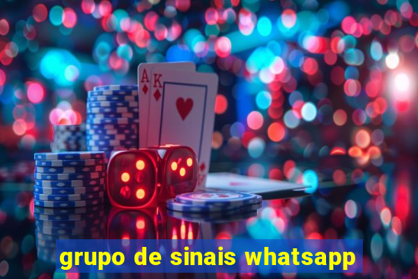 grupo de sinais whatsapp