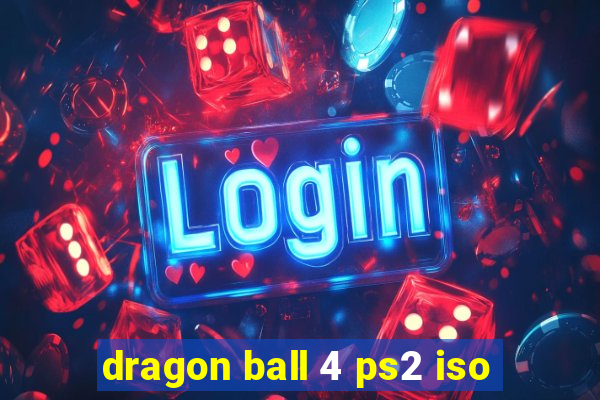 dragon ball 4 ps2 iso