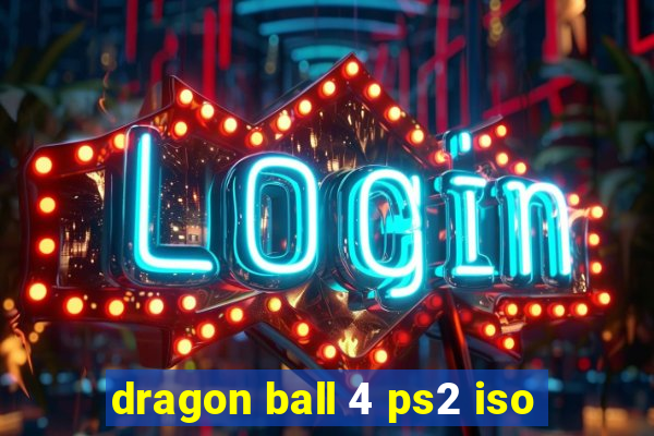 dragon ball 4 ps2 iso