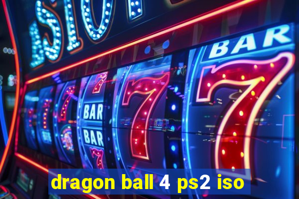 dragon ball 4 ps2 iso