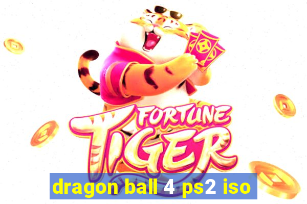 dragon ball 4 ps2 iso