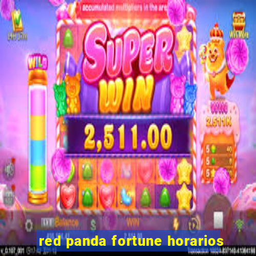 red panda fortune horarios