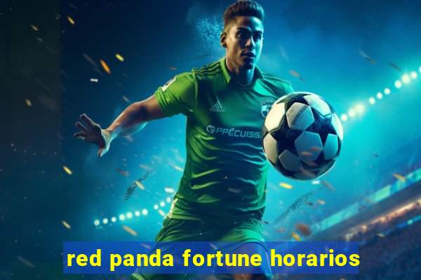 red panda fortune horarios