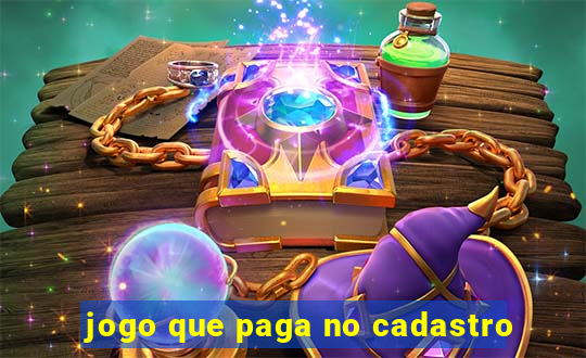 jogo que paga no cadastro