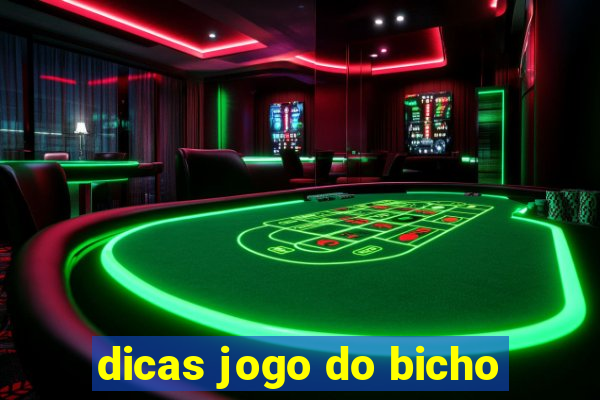 dicas jogo do bicho