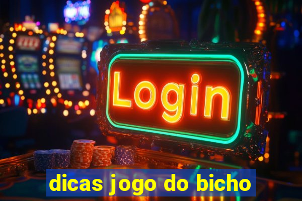 dicas jogo do bicho