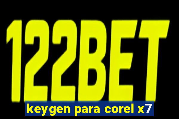 keygen para corel x7