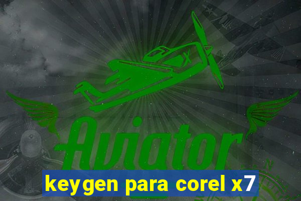 keygen para corel x7