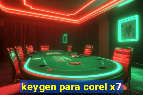 keygen para corel x7