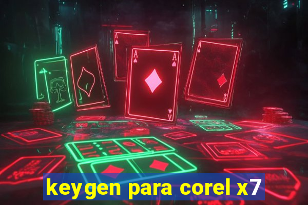 keygen para corel x7