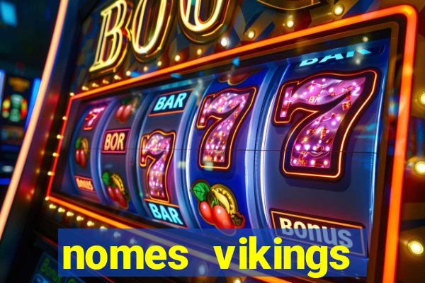 nomes vikings masculinos e significados