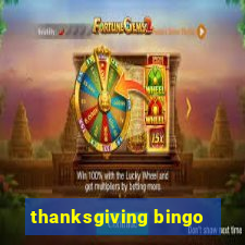 thanksgiving bingo