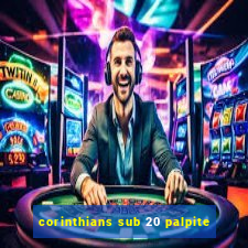 corinthians sub 20 palpite