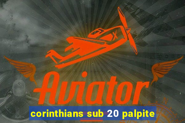 corinthians sub 20 palpite