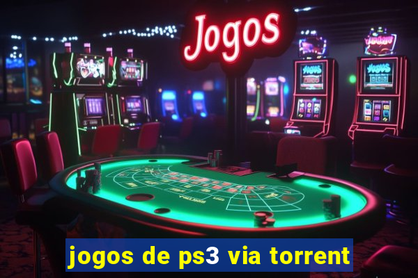 jogos de ps3 via torrent