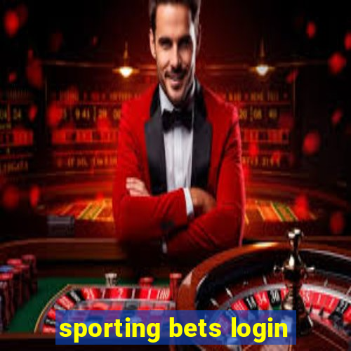 sporting bets login