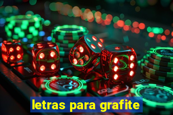 letras para grafite