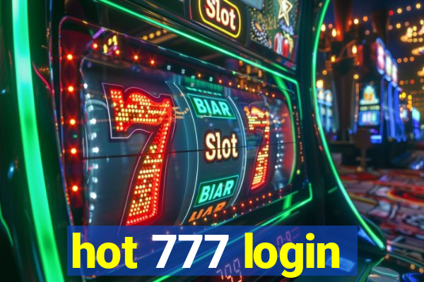 hot 777 login