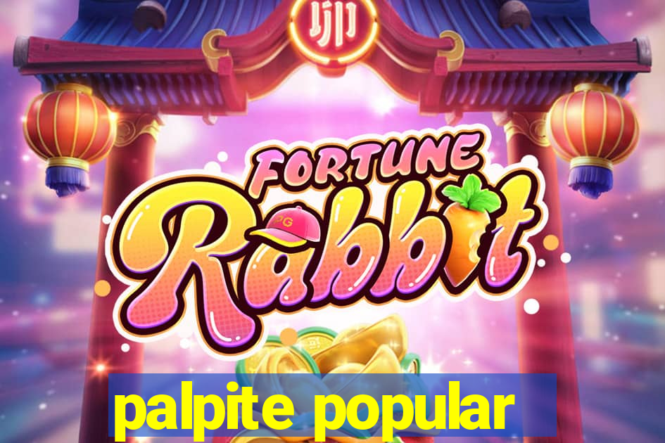 palpite popular