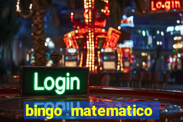 bingo matematico para ensino medio