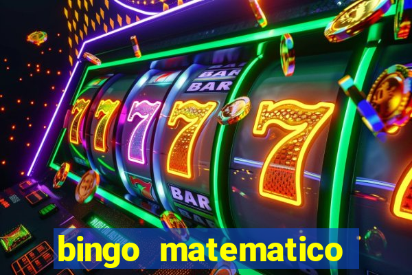 bingo matematico para ensino medio