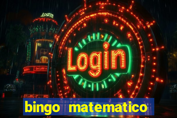 bingo matematico para ensino medio