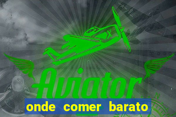 onde comer barato aeroporto santos dumont