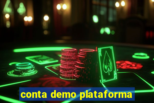 conta demo plataforma