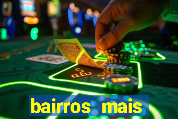 bairros mais perigosos de bh