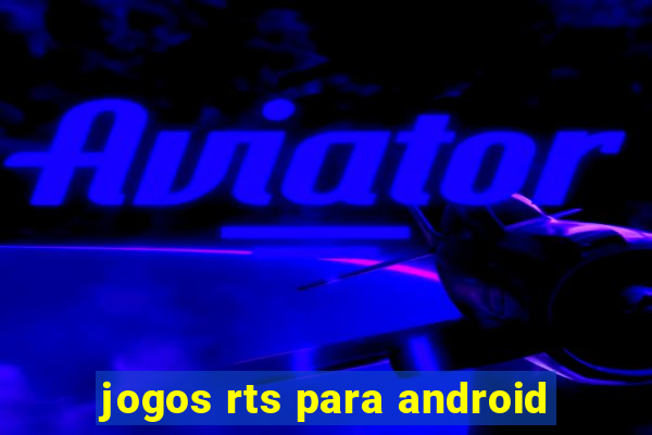 jogos rts para android