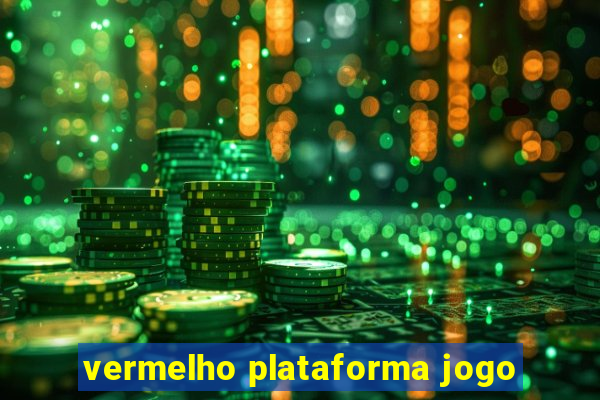 vermelho plataforma jogo