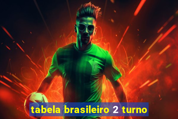 tabela brasileiro 2 turno