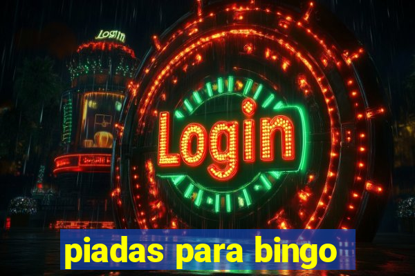 piadas para bingo