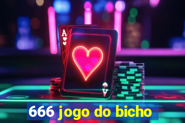 666 jogo do bicho