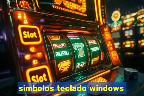 simbolos teclado windows