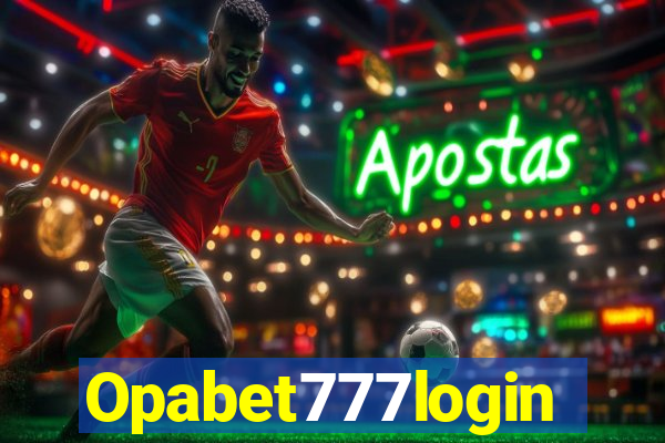 Opabet777login