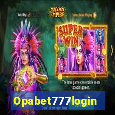 Opabet777login