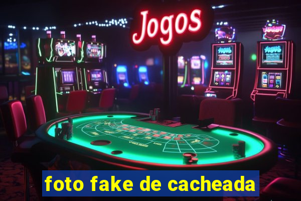 foto fake de cacheada