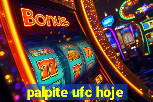 palpite ufc hoje