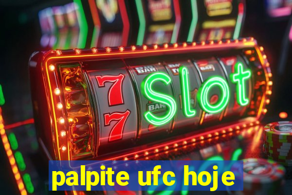 palpite ufc hoje