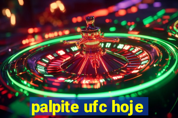 palpite ufc hoje